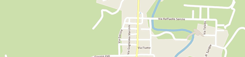 Mappa della impresa gori flli snc di gori cesare e giuliano a PREDAPPIO
