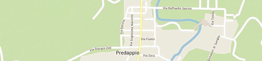 Mappa della impresa soccoop apem caveja a rl a PREDAPPIO