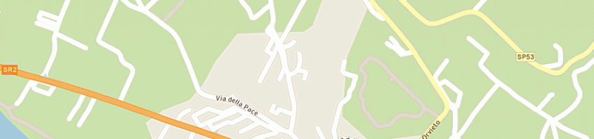 Mappa della impresa trattoria angela e piero di della casa pierluigi a BOLSENA