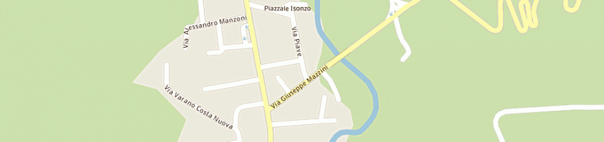 Mappa della impresa mangimificio canali (snc) a PREDAPPIO