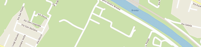 Mappa della impresa vianello roberto a NOVENTA PADOVANA