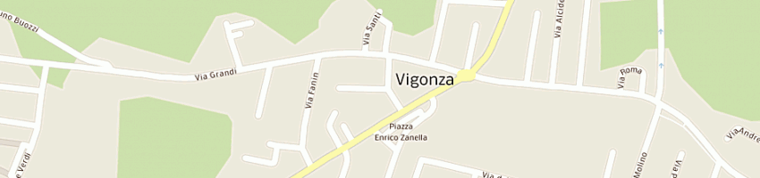 Mappa della impresa baldan gianni e c (sas) a VIGONZA