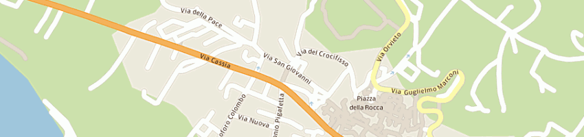 Mappa della impresa uglietti daniele piero a BOLSENA