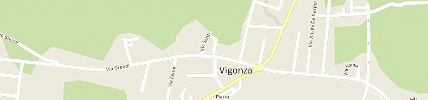 Mappa della impresa bugno luciano srl a VIGONZA