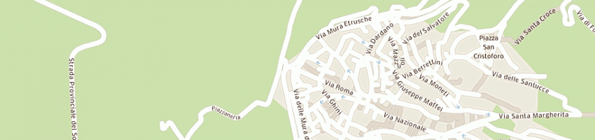 Mappa della impresa scoscia vespasiano a CORTONA