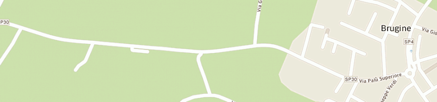 Mappa della impresa nizzardo luciano a BRUGINE