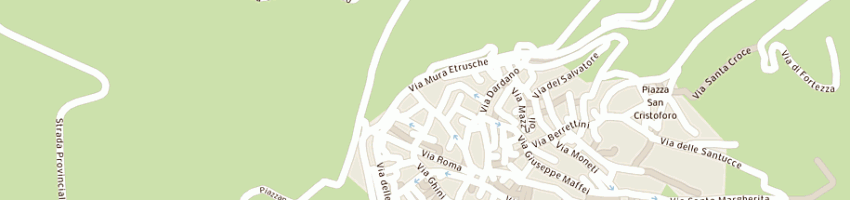 Mappa della impresa aion cultura - piccola cooperativa a responsabilita' limitata a CORTONA