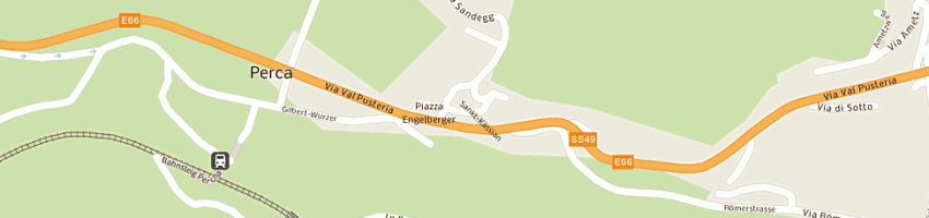 Mappa della impresa zingerle paul a PERCA