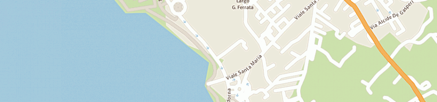 Mappa della impresa albergo loriana sul lago a BOLSENA