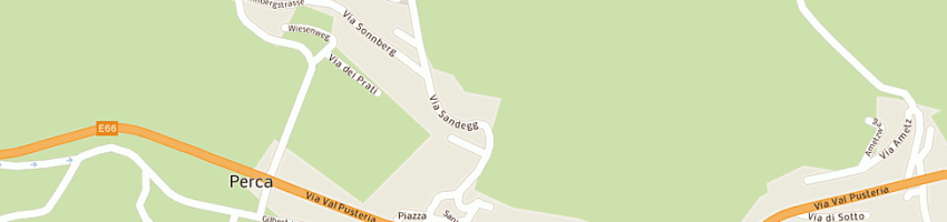 Mappa della impresa fill egon a PERCA