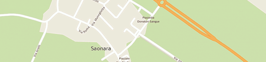 Mappa della impresa predieri metalli spa a SAONARA