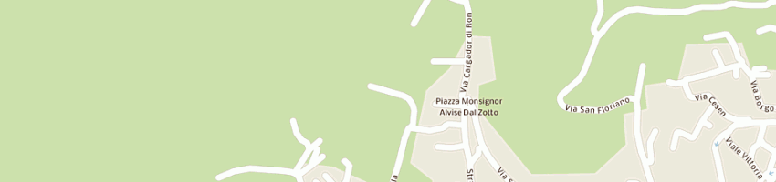Mappa della impresa geronazzo giuseppe a VALDOBBIADENE