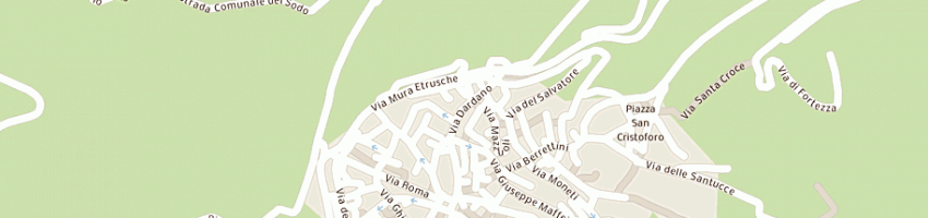 Mappa della impresa ricci ivan a CORTONA