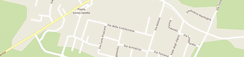 Mappa della impresa ennio marini di marini ennio e c sas a VIGONZA