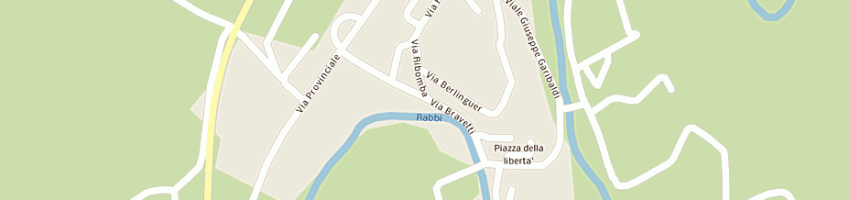 Mappa della impresa scuola materna fiumana a PREDAPPIO