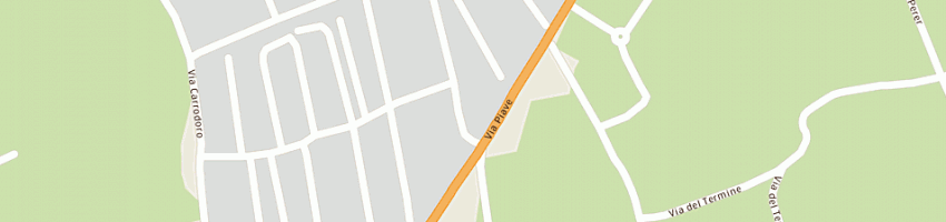 Mappa della impresa bergamin srl a ALTIVOLE
