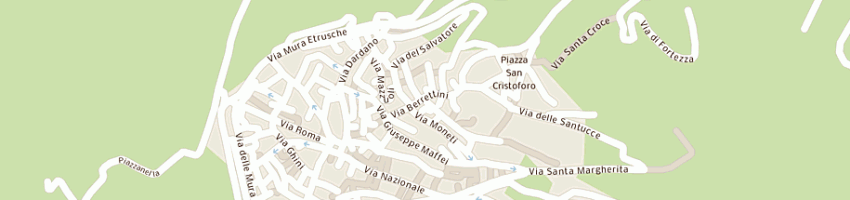 Mappa della impresa basili umberto a CORTONA