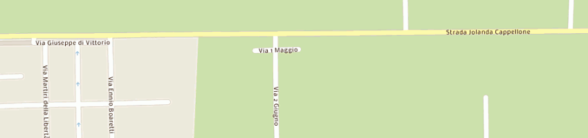 Mappa della impresa malu carpenteria di gianluca bersanetti a JOLANDA DI SAVOIA