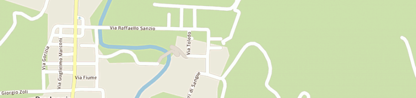 Mappa della impresa idro piu' di lombardi alessandro a PREDAPPIO