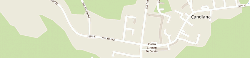 Mappa della impresa ziggiotto monica a CANDIANA
