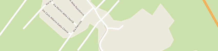 Mappa della impresa antica trattoria al bosco snc di daniele luigi e stefania a SAONARA