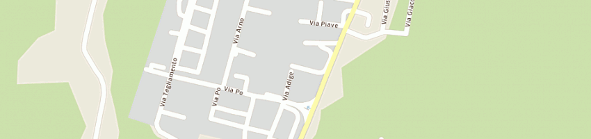 Mappa della impresa arcobalegno (srl) a PIANIGA