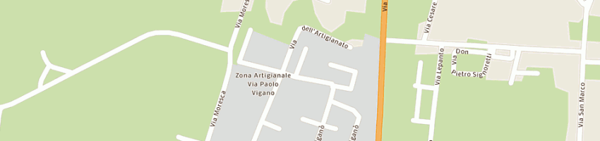 Mappa della impresa errebi snc di baldissera angelo e c a CAERANO DI SAN MARCO