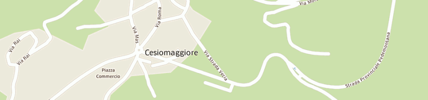 Mappa della impresa farmacia deserti adorna a CESIOMAGGIORE