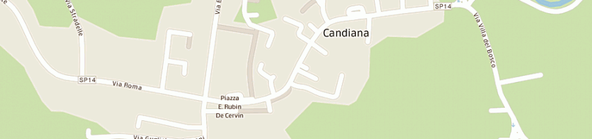 Mappa della impresa fornaio di vettore enrico e c snc a CANDIANA