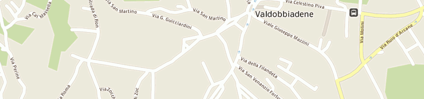 Mappa della impresa banca popolare di vicenza scparl a VALDOBBIADENE