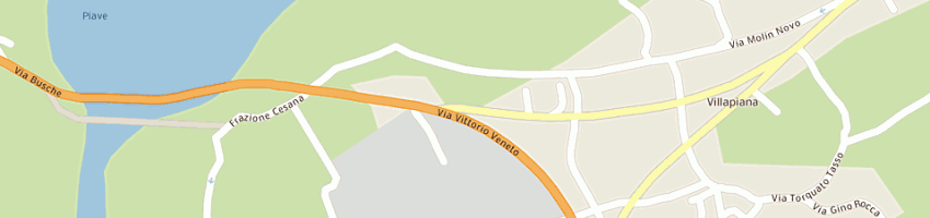 Mappa della impresa pulinet snc di faoro maria luisa e villabruna manola a LENTIAI