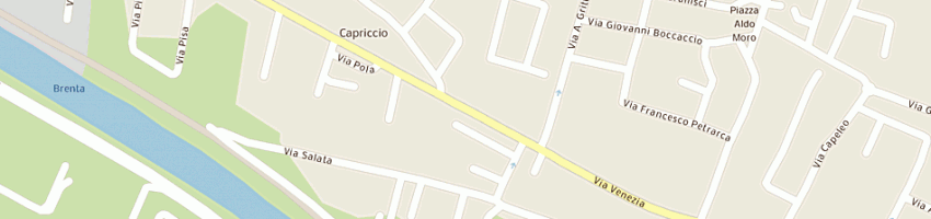 Mappa della impresa toffanin (snc) a STRA 