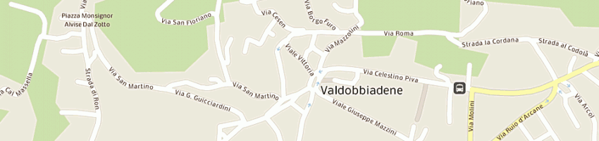 Mappa della impresa dynamic service srl a VALDOBBIADENE