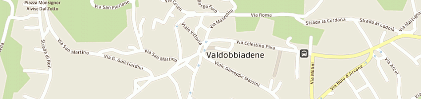 Mappa della impresa savno scrl a VALDOBBIADENE