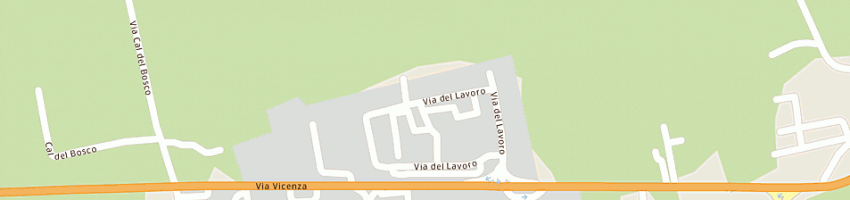 Mappa della impresa carpenteria pastro sas di pastro luigi e c a VEDELAGO