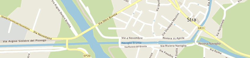 Mappa della impresa valleblu srl a NOVENTA PADOVANA