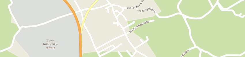 Mappa della impresa vello raffaele e c snc a LENTIAI