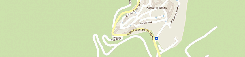 Mappa della impresa ristorante dandy's a CITTA DELLA PIEVE