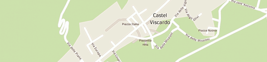 Mappa della impresa chiasso roberto a CASTEL VISCARDO