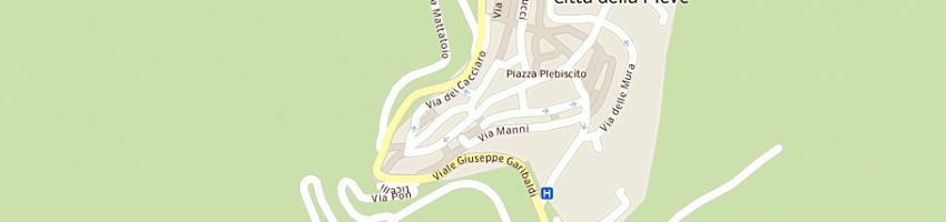Mappa della impresa comune citta' della pieve a CITTA DELLA PIEVE