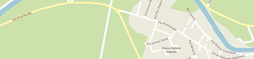 Mappa della impresa panificio bergamini di beccari stefano e c snc a MASSA FISCAGLIA