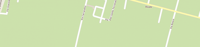 Mappa della impresa visentin riccardo a PIANIGA