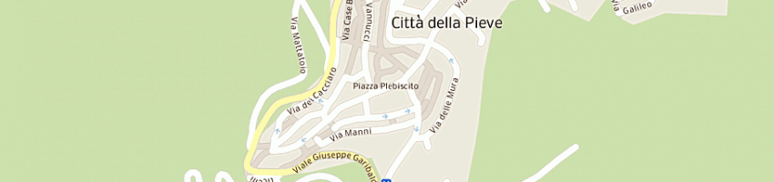 Mappa della impresa bar new millenium a CITTA DELLA PIEVE