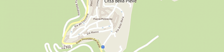 Mappa della impresa planet play di mirko sonnati e c sas a CITTA DELLA PIEVE