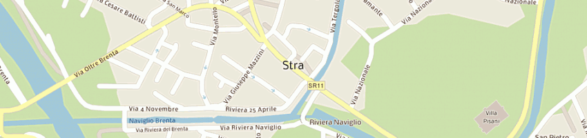 Mappa della impresa cassa di risparmio di venezia spa a STRA 
