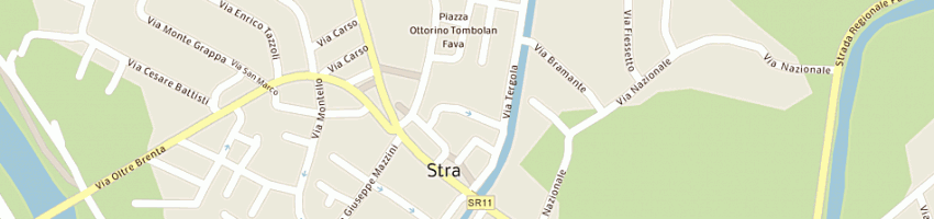 Mappa della impresa caconceria srl a STRA 