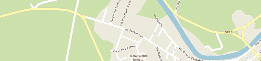 Mappa della impresa mg impianti di meletti giancarlo a MASSA FISCAGLIA