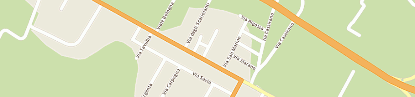 Mappa della impresa dental center srl a FORLI 