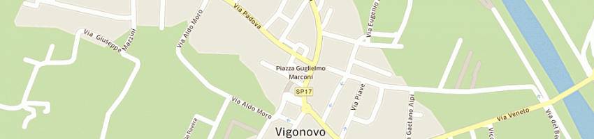 Mappa della impresa asilo s giovanni bosco a VIGONOVO
