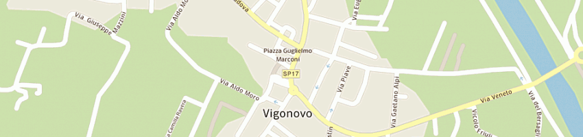 Mappa della impresa brusegan massimo a VIGONOVO